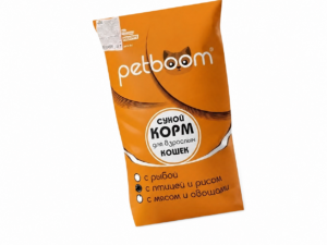 "PetBoom" Корм сухой для взрослых кошек с птицей и рисом полнорационный, 20кг купить Минск
